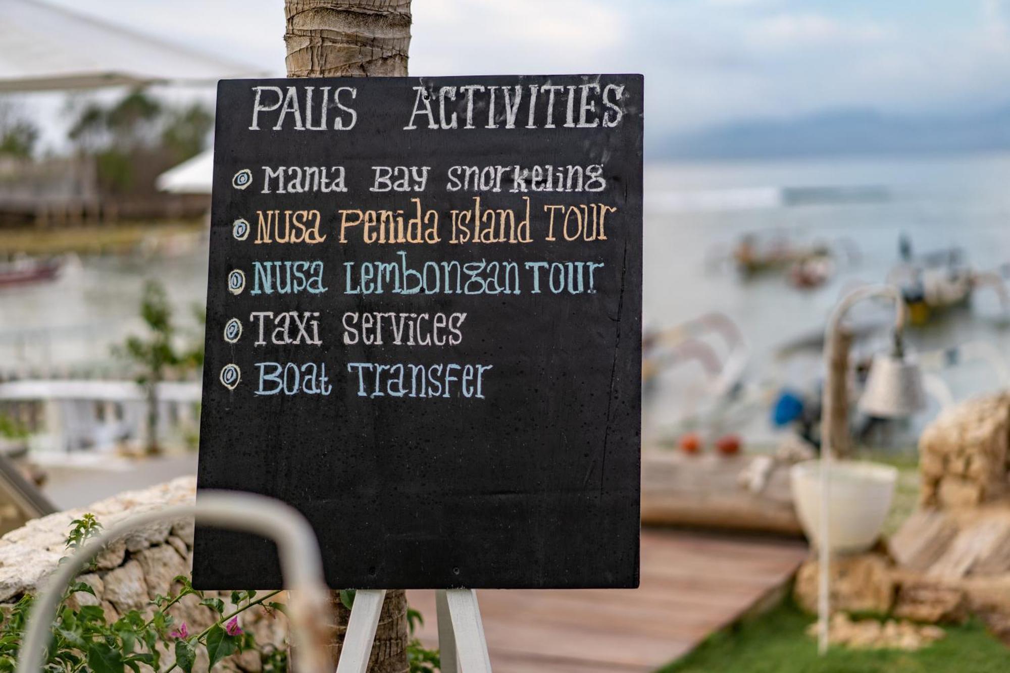 Paus Putih Hotel Нуса-Лембонган Экстерьер фото
